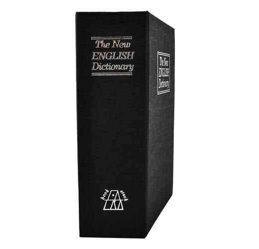 Hidden safe | Book safe with lock black