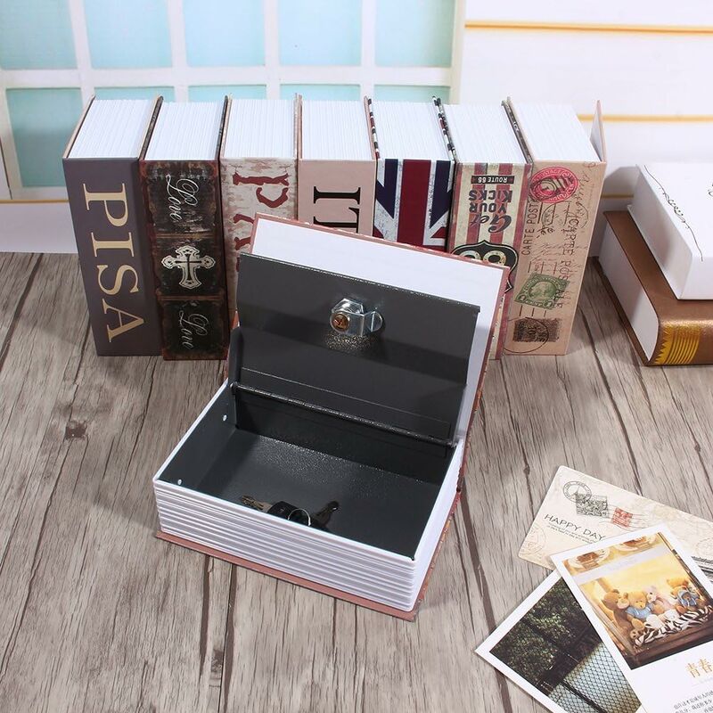 Creative Dictionary Book Safe Box, Book Shaped Hidden Secret Storage Safe, Secret Stash Box For Money, Jewelry,