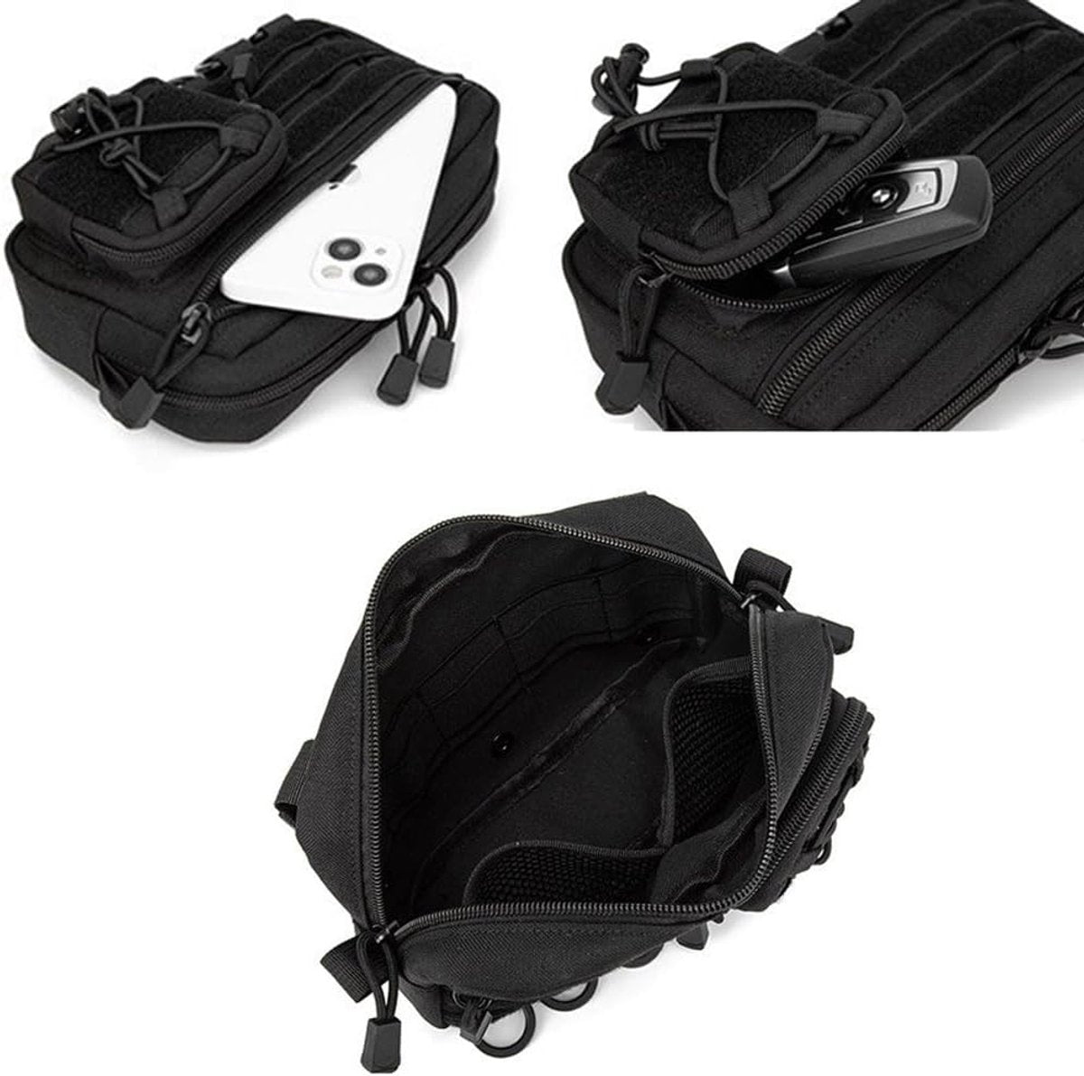Bike Bag / Fanny Pack Organiser, Waterproof Oxford