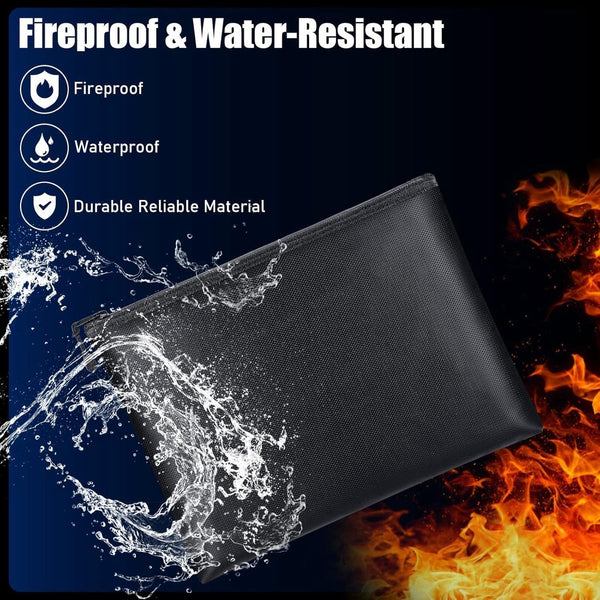 Fireproof document bag