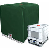 1000L IBC Tank Cover, Green 210D Oxford, 116 x 100 x 120 cm