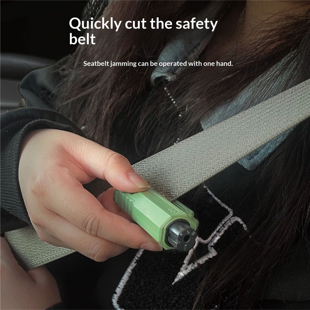 3 x Emergency Car Escape Tools (Red, Green & Orange)