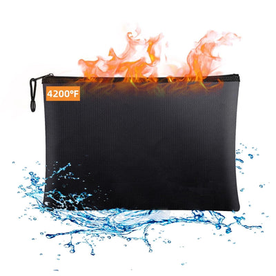 Ultra Fireproof & Water-Resistant Document Protection Bag