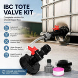 S60x6 Dual Function Fitting for IBC Tote and Water Storage Tank