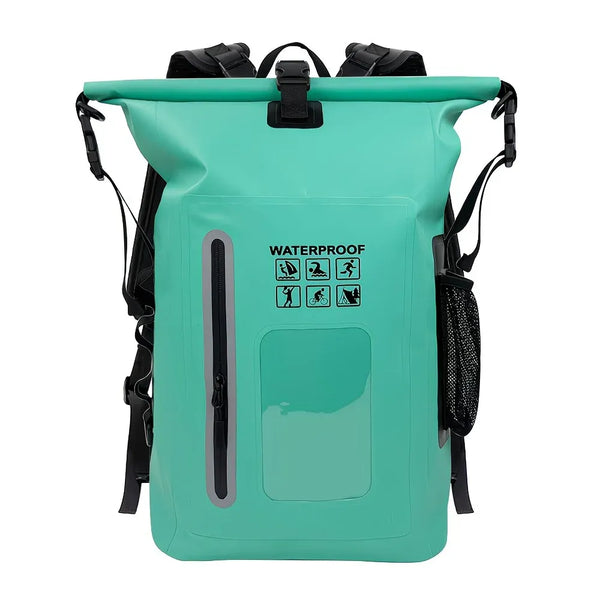 25L Dry Bag - Adventure Ready - (Cyan)