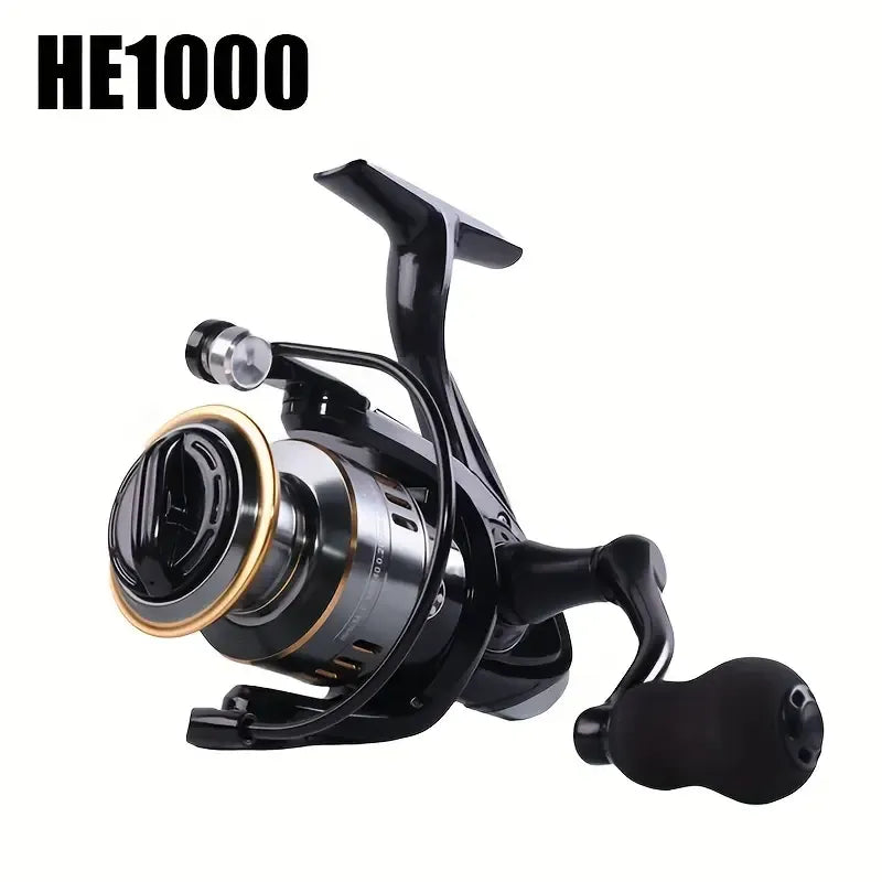 HE Series Metal Spinning Fishing Reel, 2000 Size