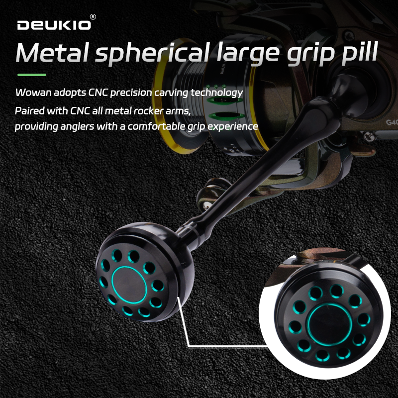 DEUKIO GSW Metal Spool Spinning Reel