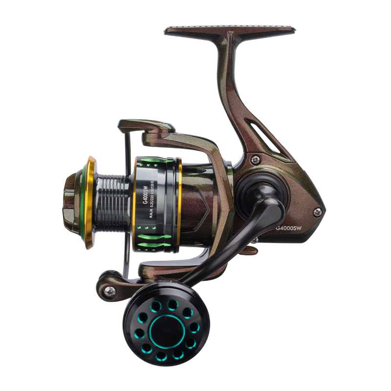 DEUKIO GSW Metal Spool Spinning Reel