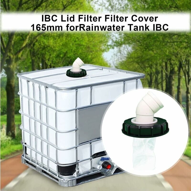 Washable Nylon IBC Rainwater Filter, 165mm Lid Casing, 1000L