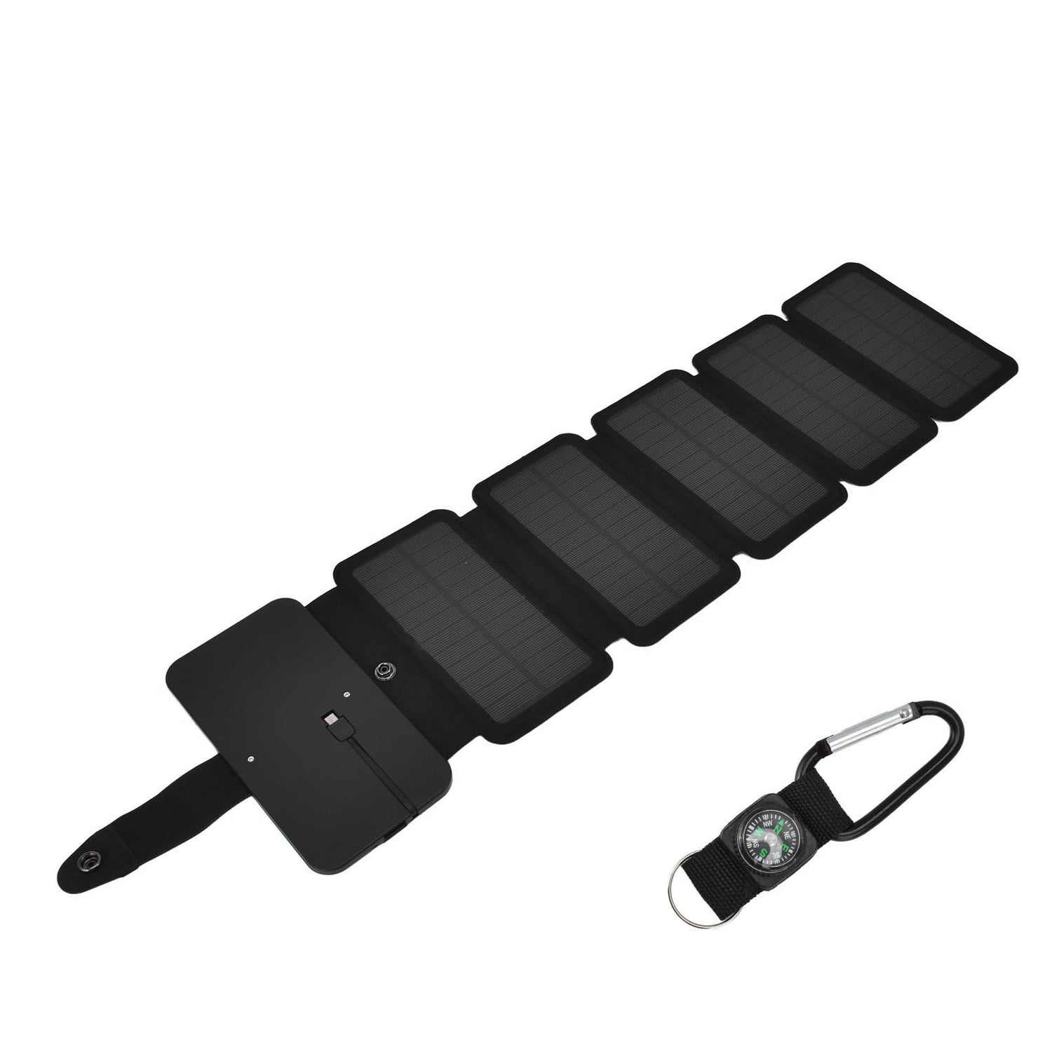 Foldable Direct-Charge Solar Panel – 5V/2A USB Power for Devices & Power Banks