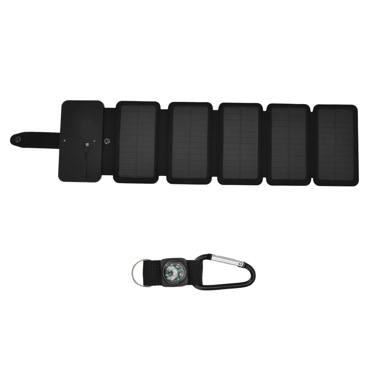 Foldable Direct-Charge Solar Panel – 5V/2A USB Power for Devices & Power Banks