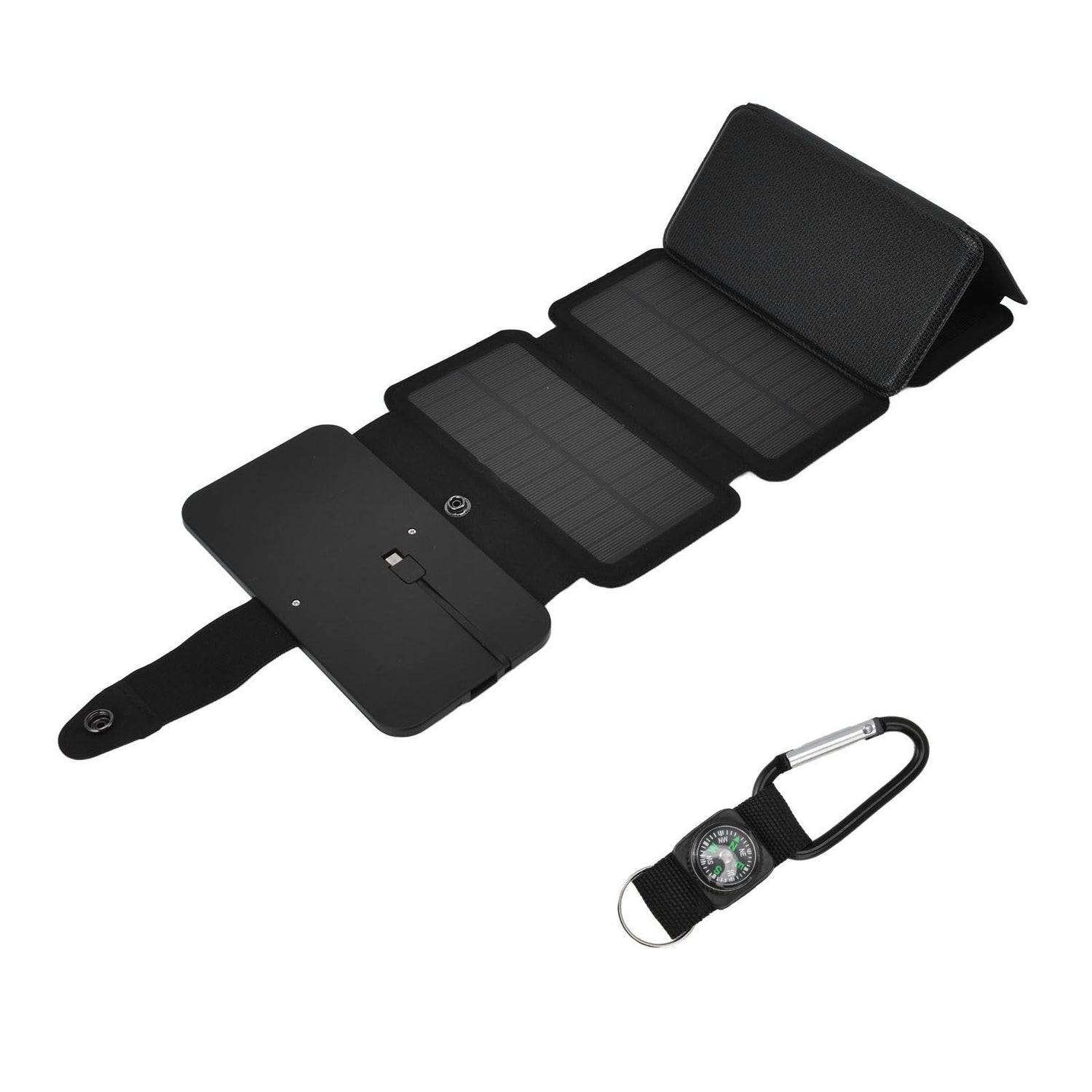 Foldable Direct-Charge Solar Panel – 5V/2A USB Power for Devices & Power Banks