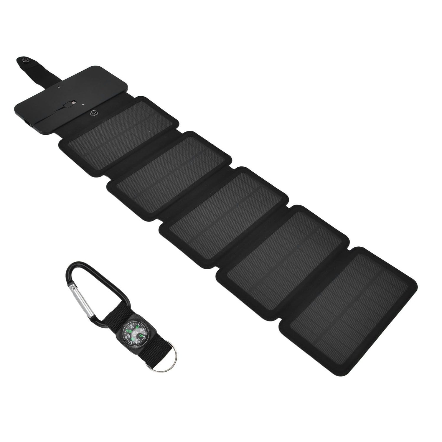 Foldable Direct-Charge Solar Panel – 5V/2A USB Power for Devices & Power Banks