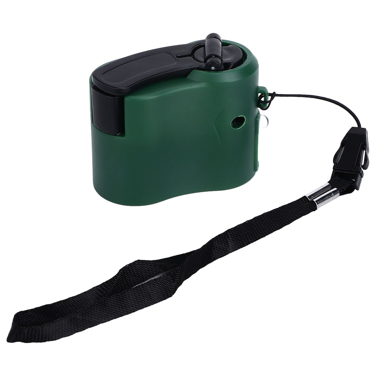 USB Hand Crank Phone Charger, Green