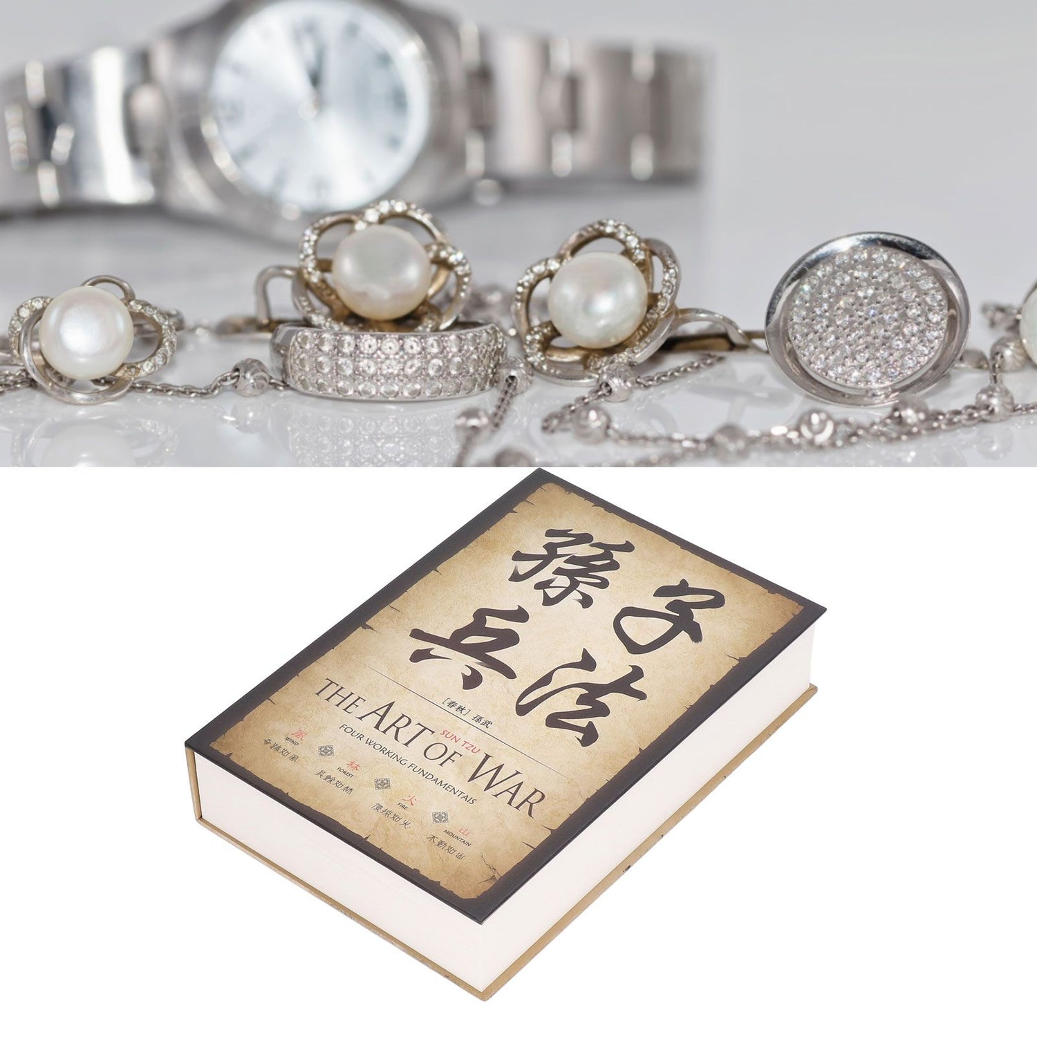 Combination Lock Book Safe – Discreet Storage for Cash, Cards & Valuables