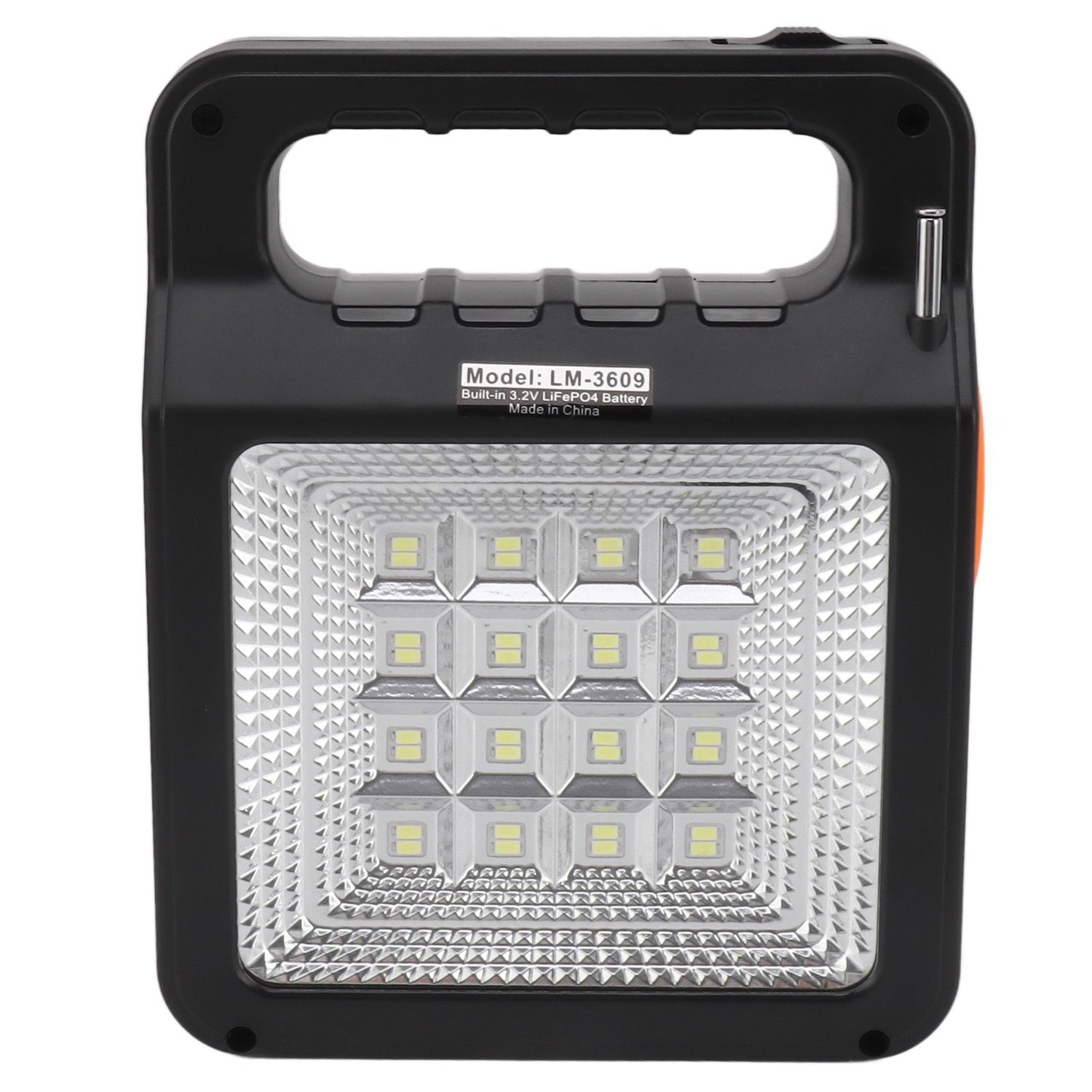 6000mAh Solar Emergency Lighting & Power Kit – Radio, MP3, 3 Bulbs & USB Charging
