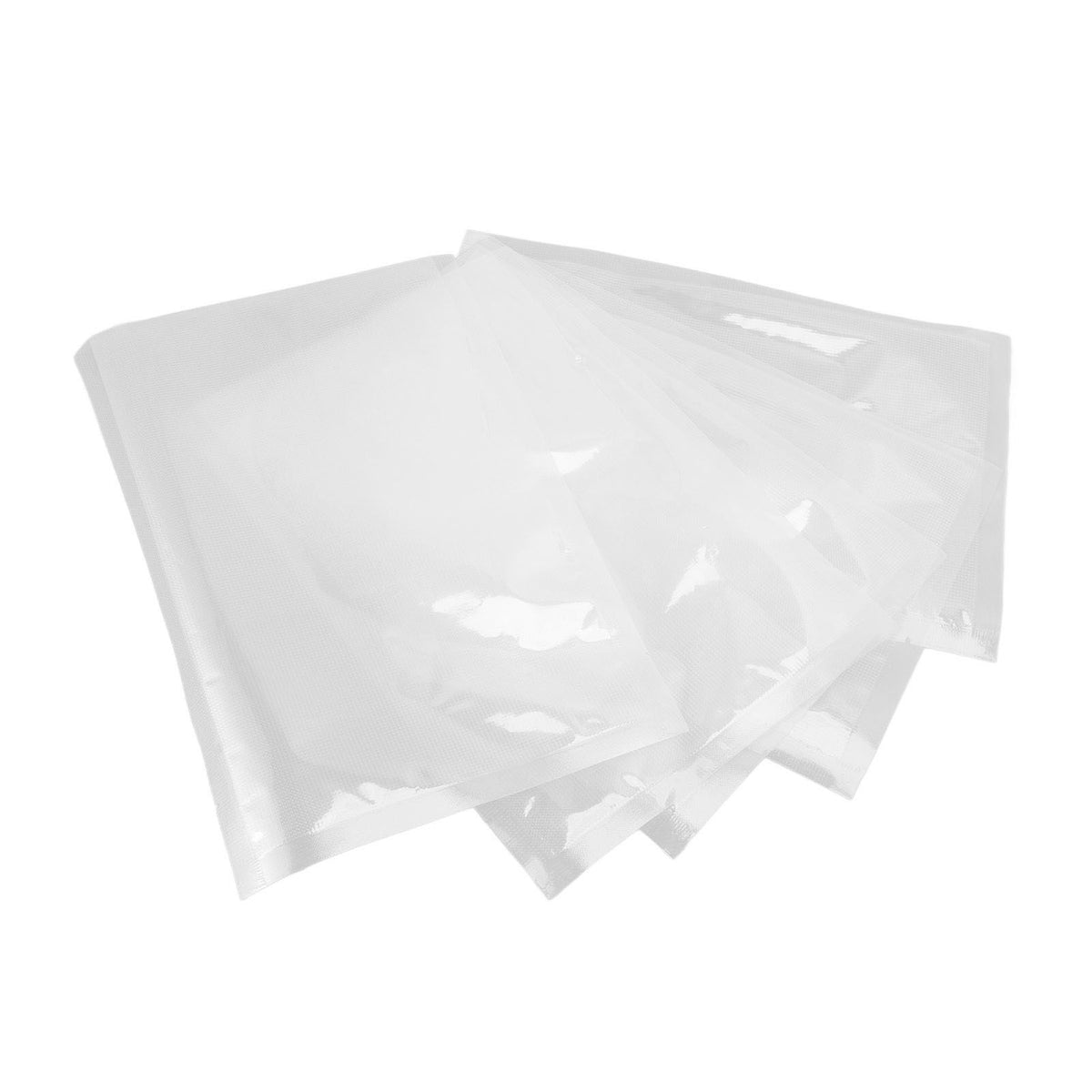 Textured Vacuum Sealer Bags, 100 Pack, 17 x 25cm