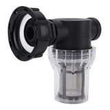 IBC Tank Filter Connector, S60x6 to G3/4 Female, with Valve Connector