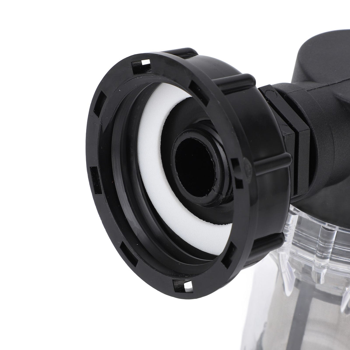 IBC Tank Filter Connector, S60x6 to G3/4 Female, with Valve Connector