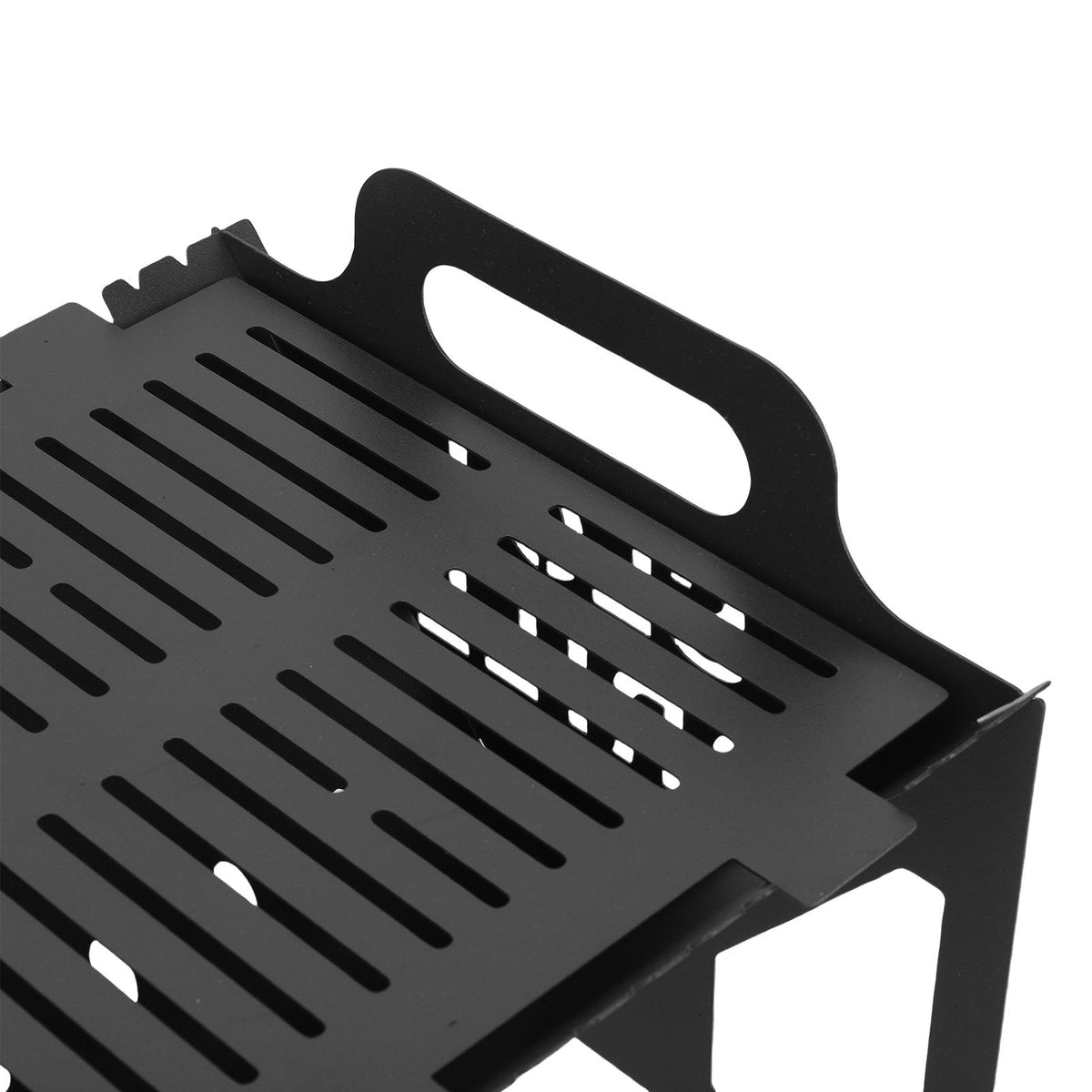 Slot Grill Folding Charcoal BBQ, Steel, Detachable