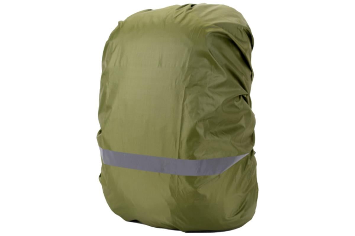 High-Visibility Backpack Rain Cover with Reflective Strip Water-Resistant - XL
