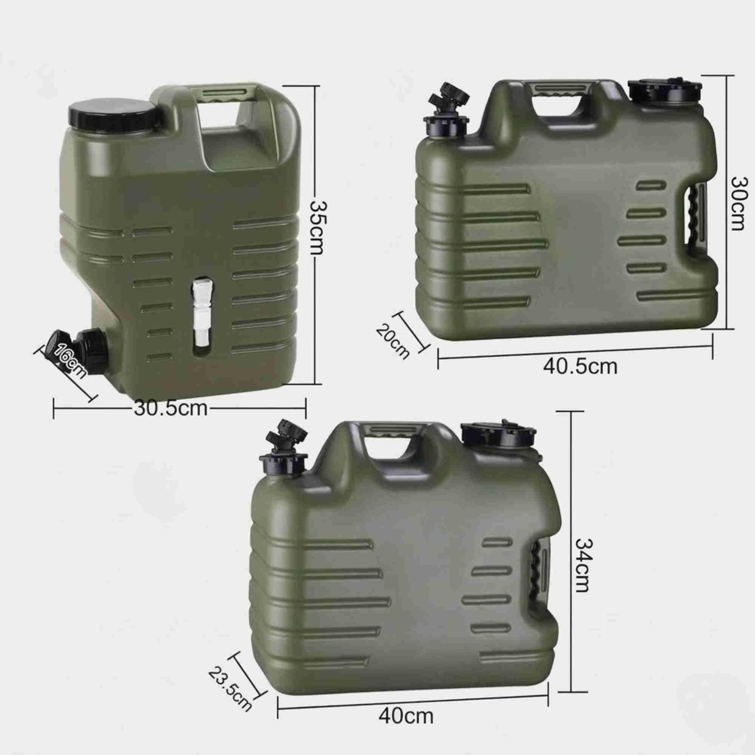 18L Portable Water Jerry Can