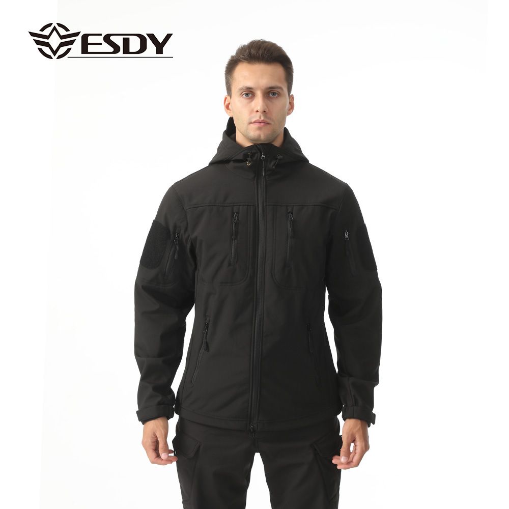 ESDY Softshell Windproof Jacket, Camouflage XXXL