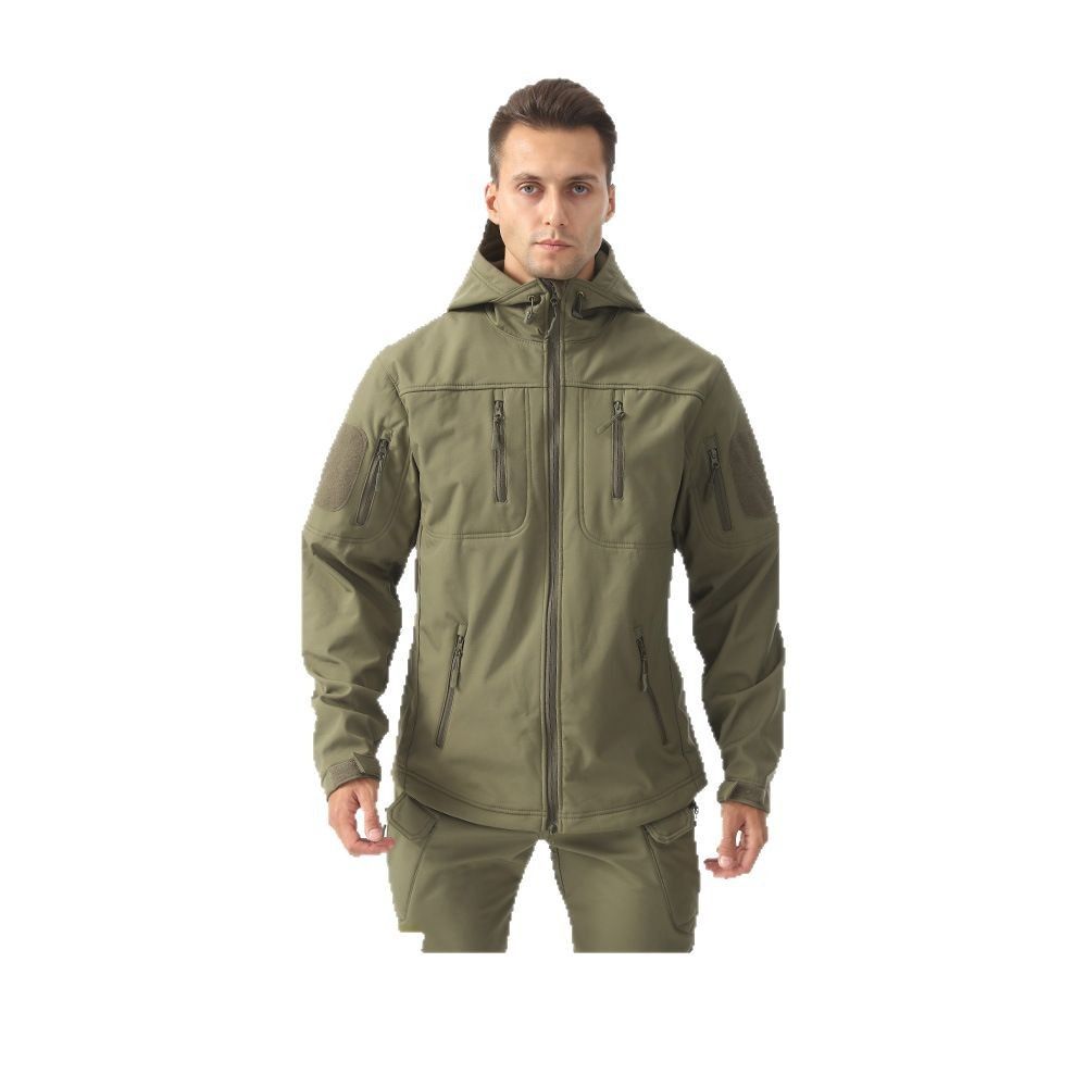 ESDY Softshell Windproof Jacket, Camouflage XXXL
