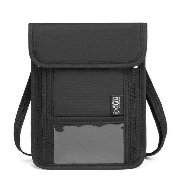 RFID Blocking Neck Wallet Small Crossbody Bag