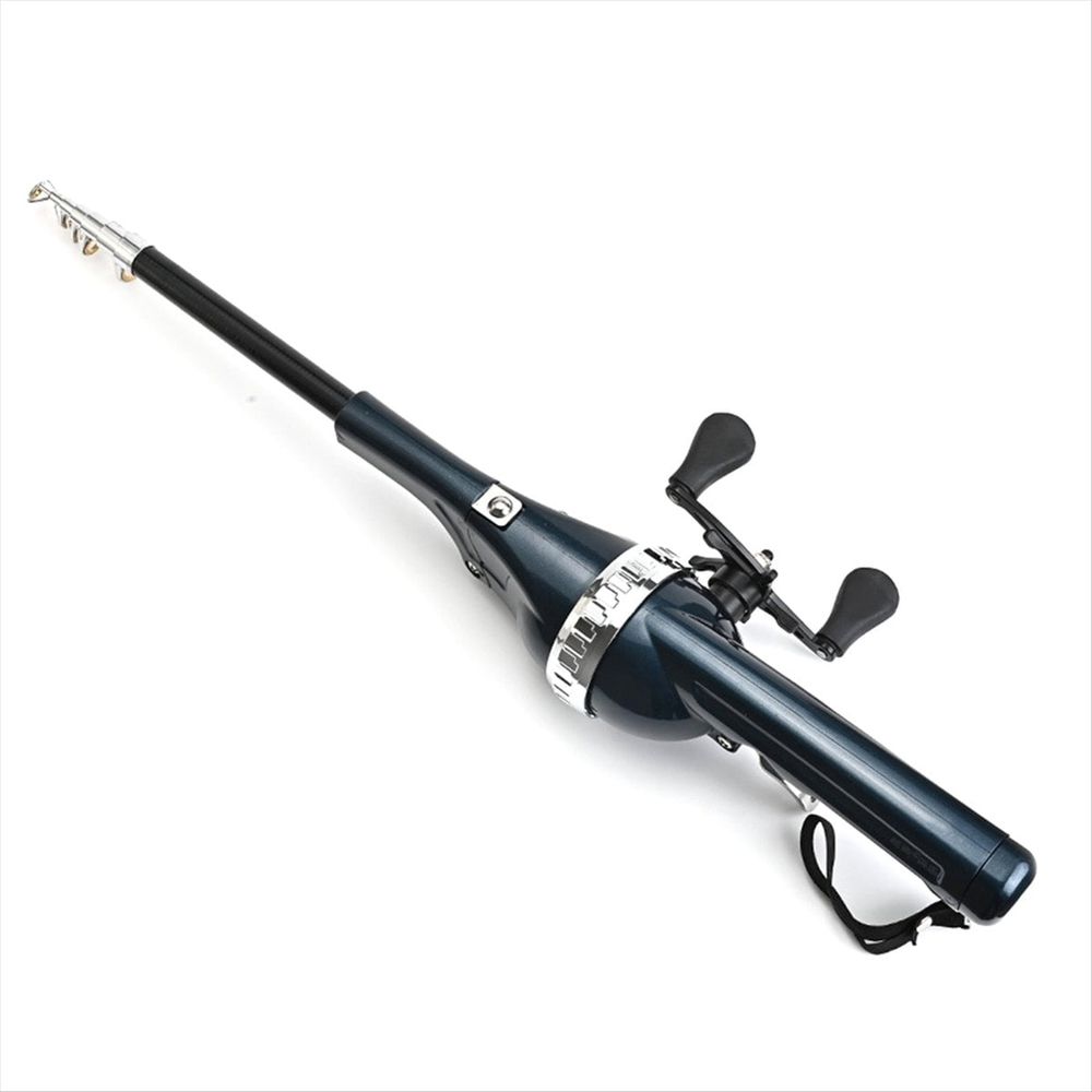Portable Telescopic Folding Fishing Rod with Reel