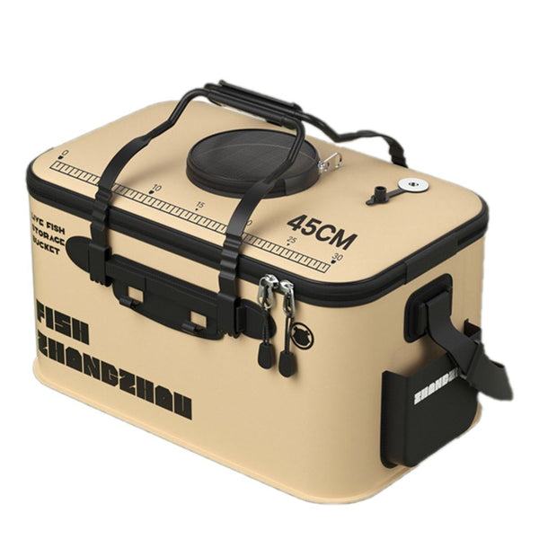 Aerated Live Bait Container with Oxygen Holes