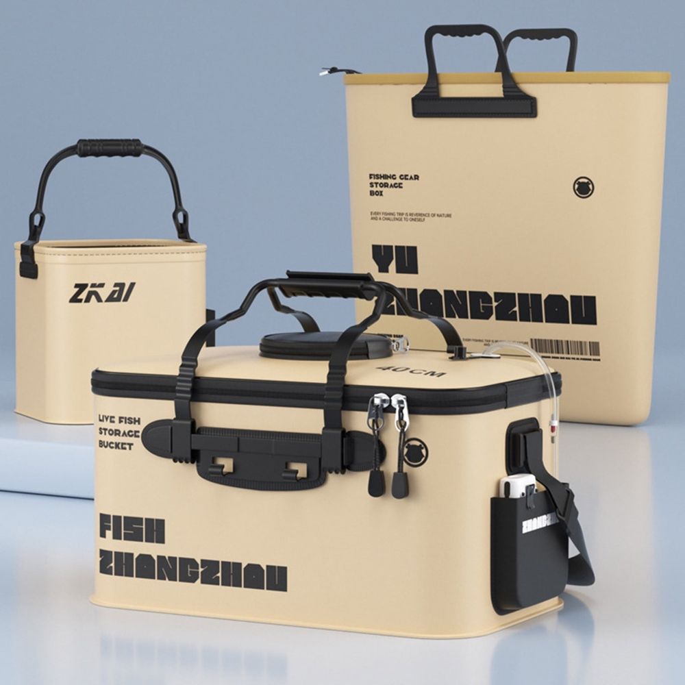 Aerated Live Bait Container with Oxygen Holes