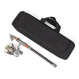 Telescopic Carbon Fishing Rod & Reel Combo Full Kit