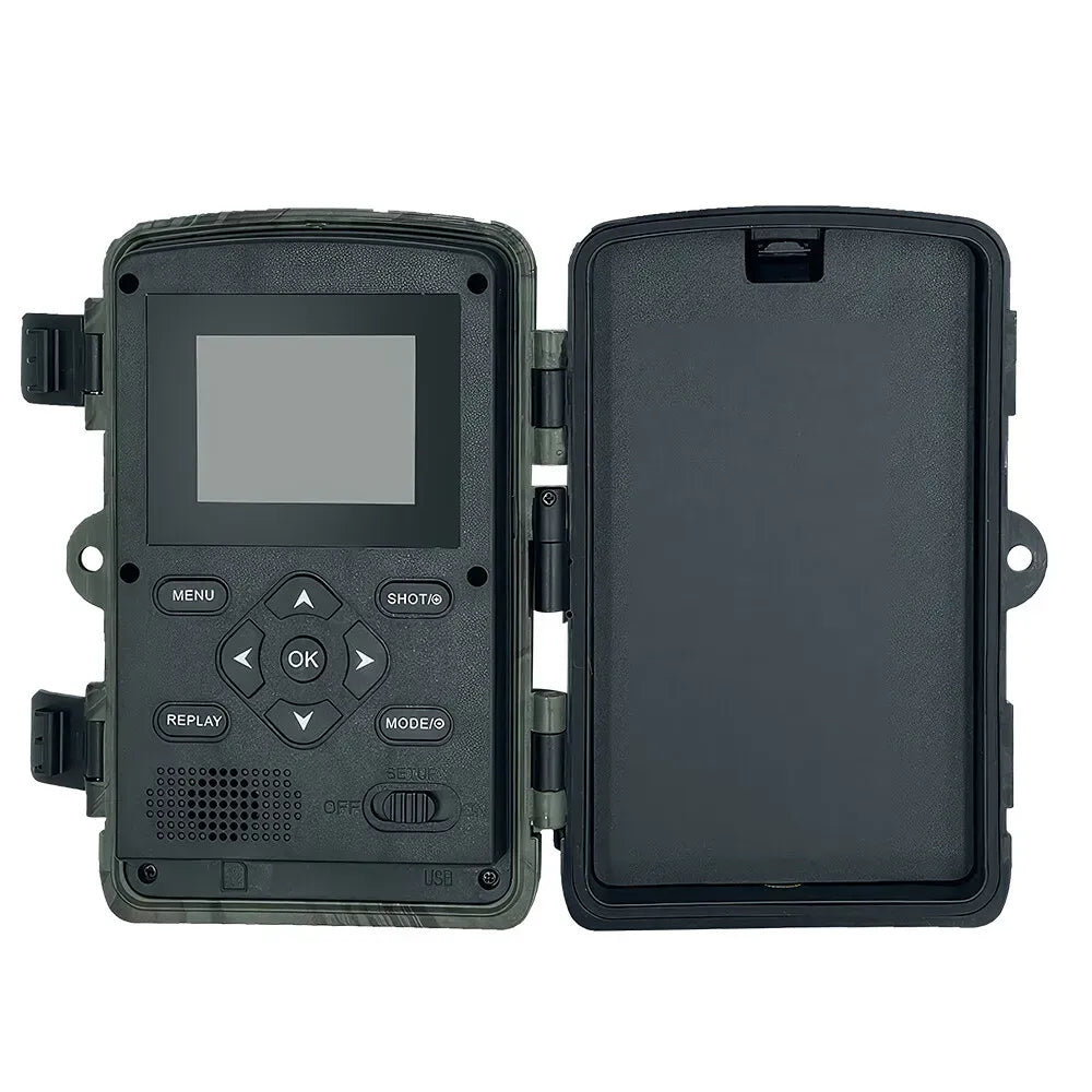 60MP 4K Trail Camera with WiFi & Night Vision