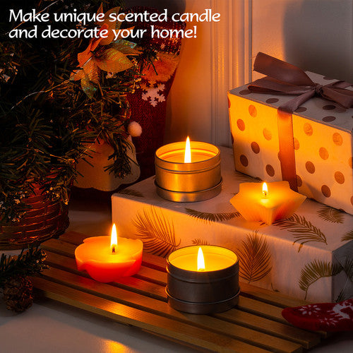 DIY Candle Making Kit with Electric Wax Melter and 1kg Soy Wax