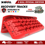 X-BULL Gen 2.0 Recovery Tracks, 1 Pair, Red