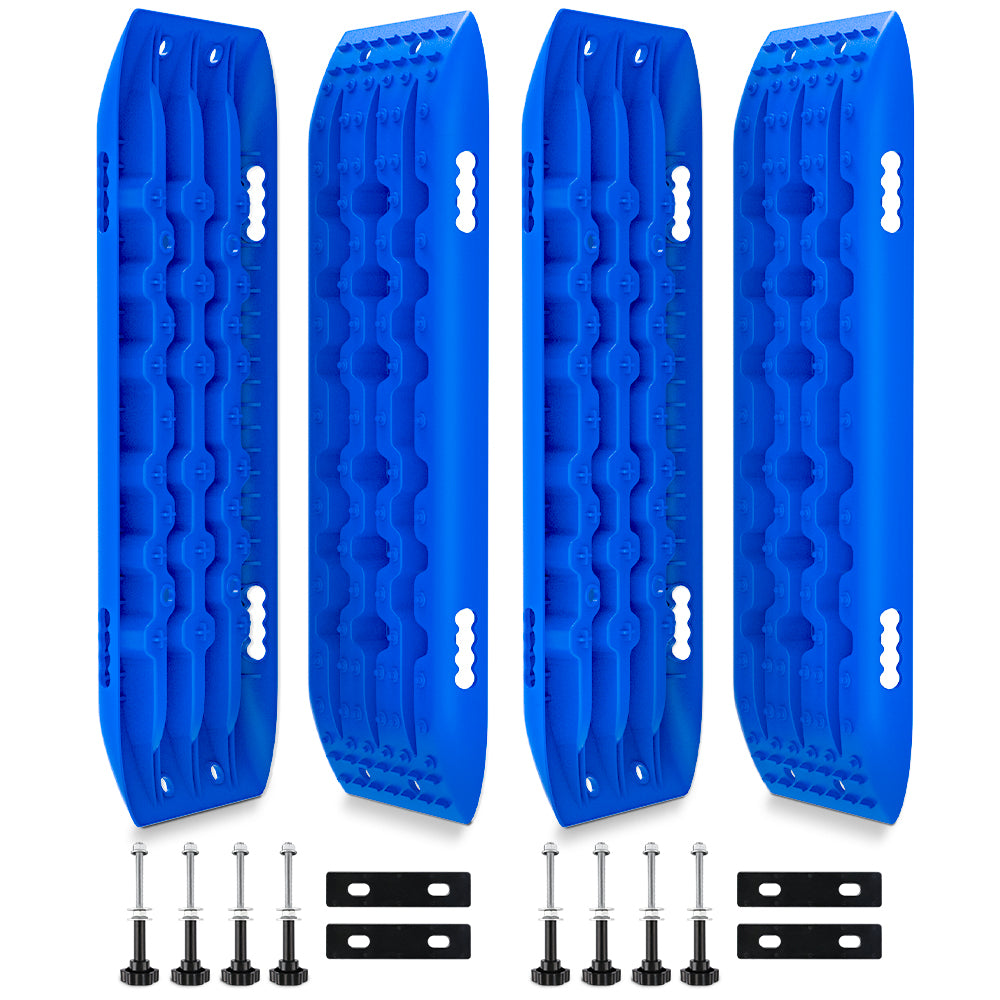 X-BULL Gen 2.0 Recovery Tracks, 2 Pairs with Mounting Pins, Blue