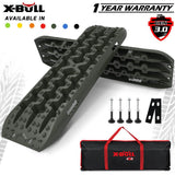 X-BULL Gen 3.0 Recovery Tracks Kit, 1 Pair with Carry Bag & Mounting Pins, Olive