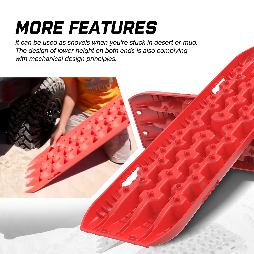 X-BULL Gen 3.0 Recovery Tracks, 2 Pairs, Red