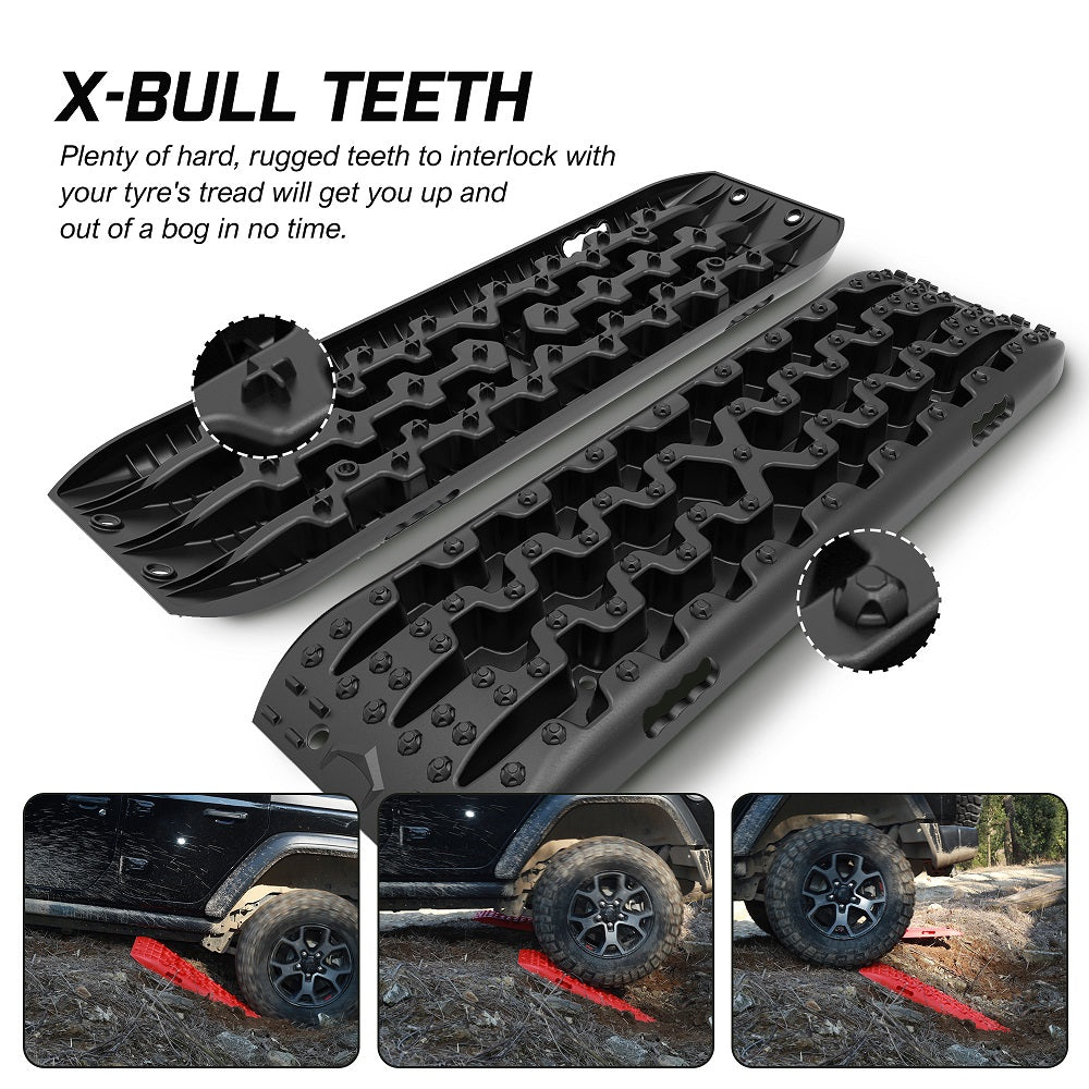 X-BULL Gen 3.0 Recovery Tracks, 1 Pair, Black