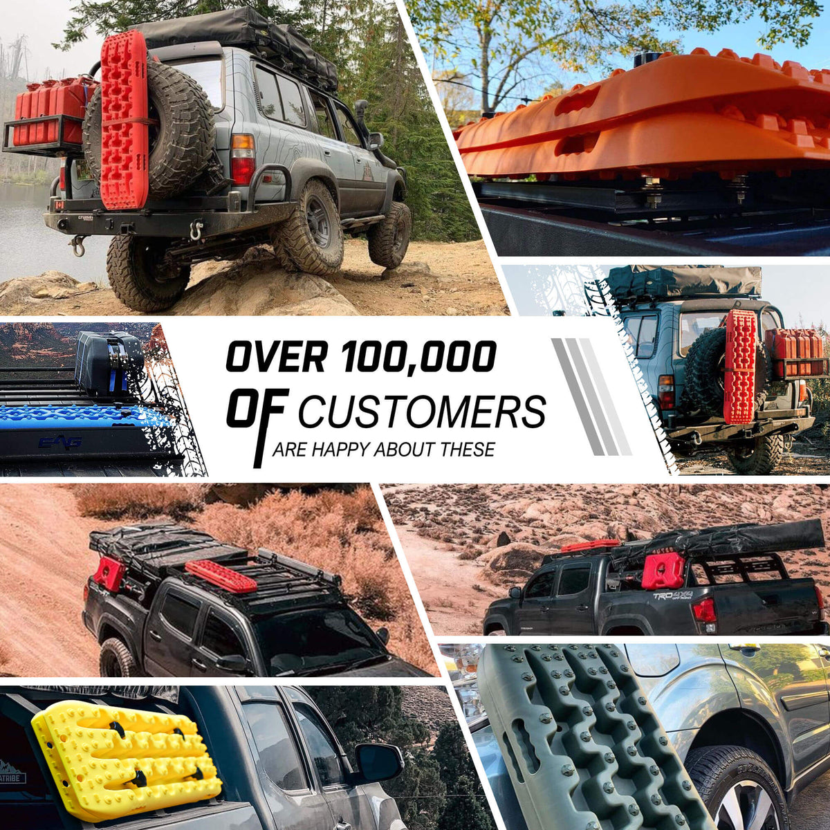 X-BULL Gen 3.0 Recovery Tracks, 2 Pairs, Orange