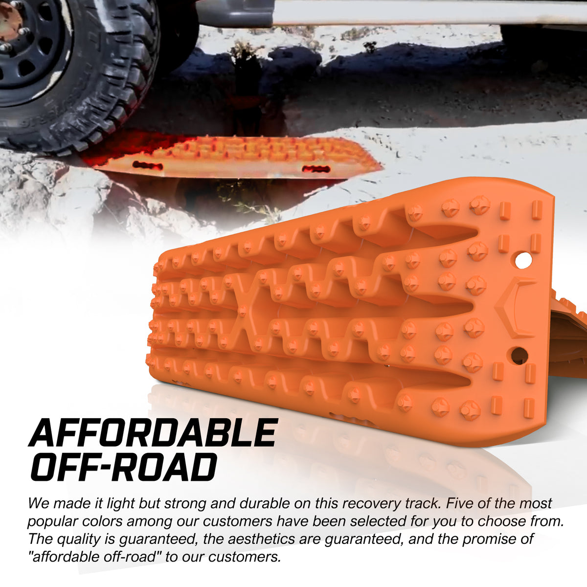 X-BULL Gen 3.0 Recovery Tracks, 1 Pair, Orange