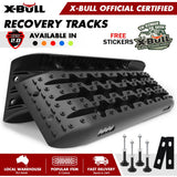 X-BULL Gen 2.0 Recovery Tracks, 1 Pair with Mounting Pins, Black