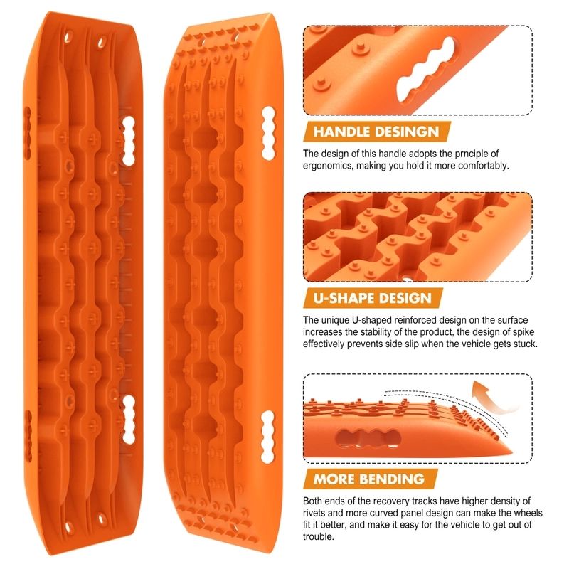 X-BULL Gen 2.0 Recovery Tracks, 2 Pairs, Orange