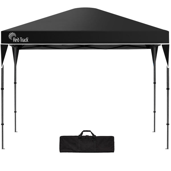 RED TRACK Ultra Compact Folding Gazebo, 3.6 x 2.2m, Black