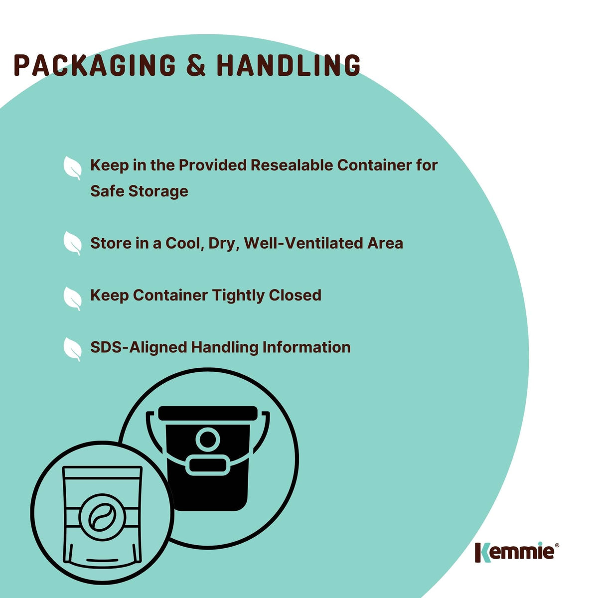 Kemmie Boric Acid Powder, 99.9% Technical Grade, 4.9kg Tub