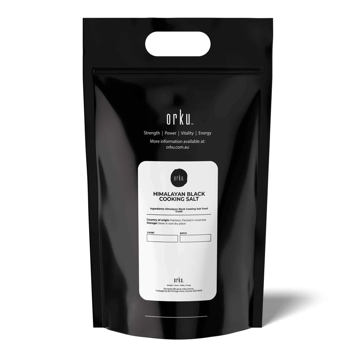 Orku Himalayan Black Salt (Kala Namak), Cooking Grade, 5kg