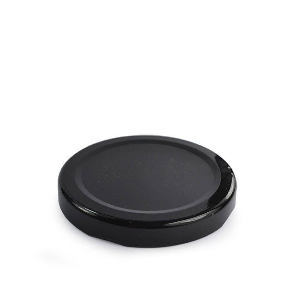 Flint Glass Jars with Twist Lids, Round, 500ml, 12 Pack