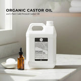 Orku Organic Castor Oil, Cold Pressed, Hexane Free, 5L