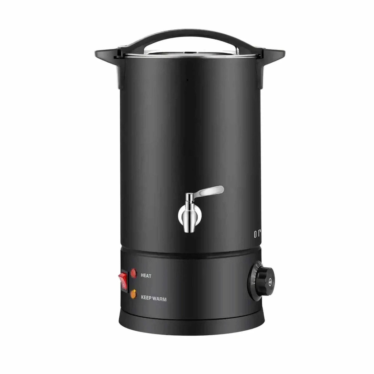 Orku Candle Wax Heater with Tap, 8L, Black